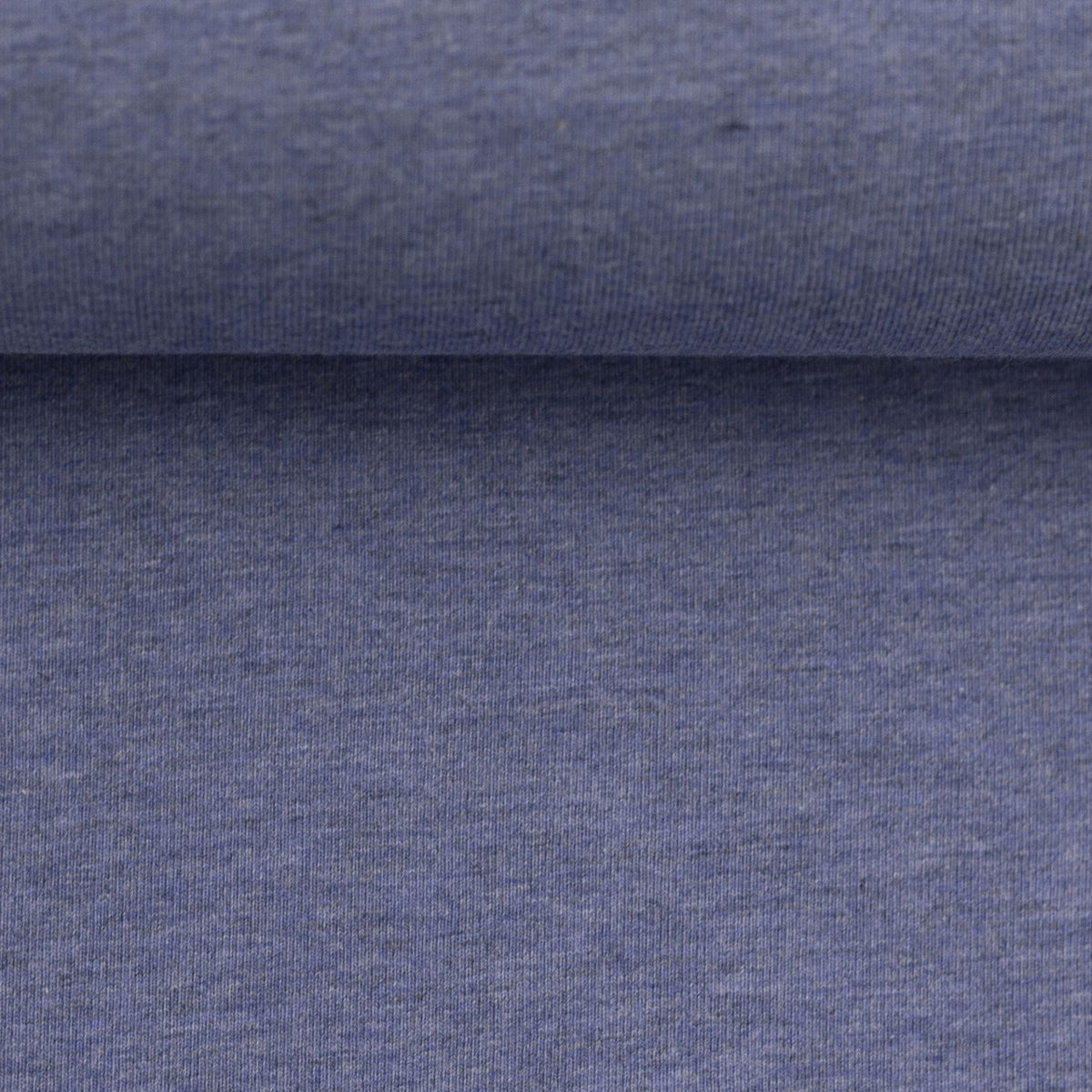Vanessa Melange Cotton Jersey Blue