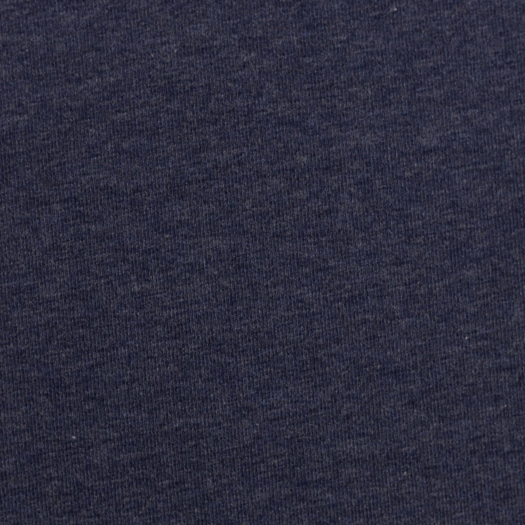Vanessa Melange Cotton Jersey Dark Blue