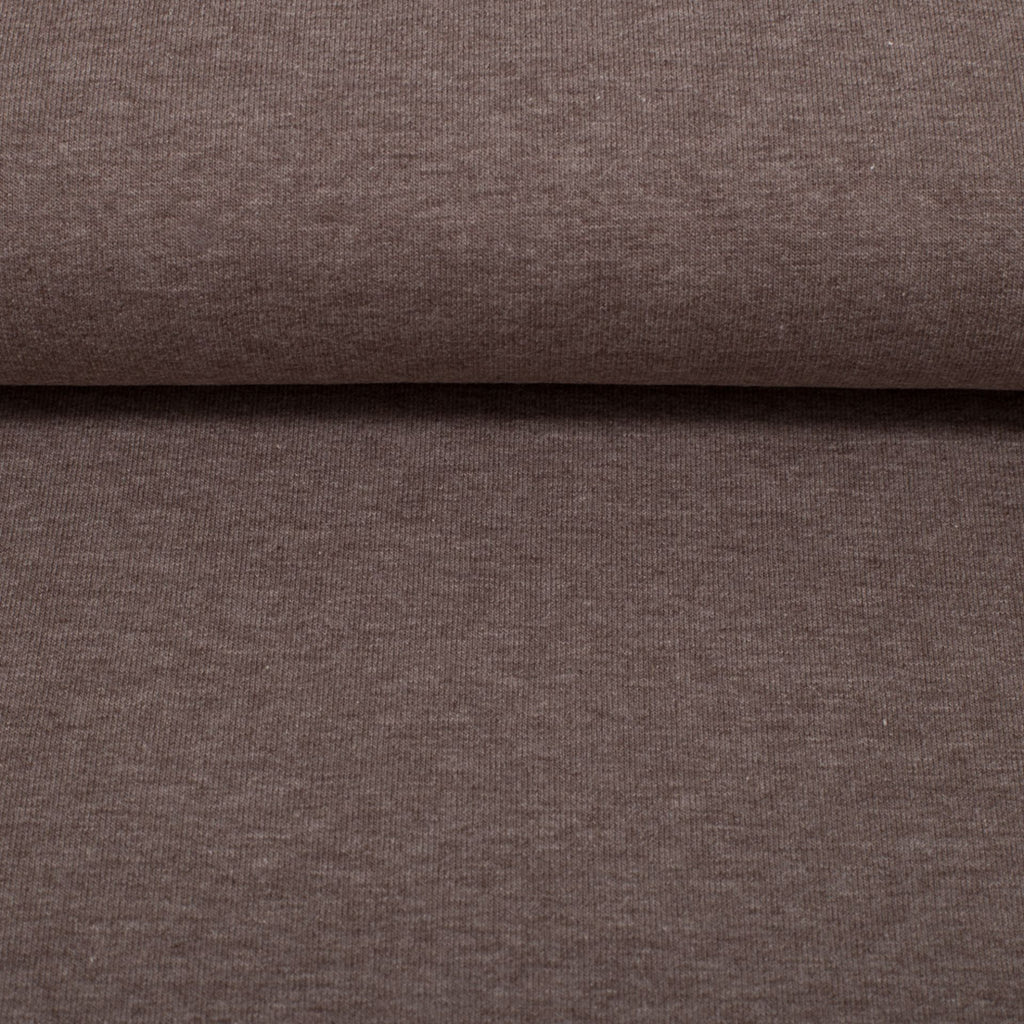 Vanessa Melange Cotton Jersey Putty