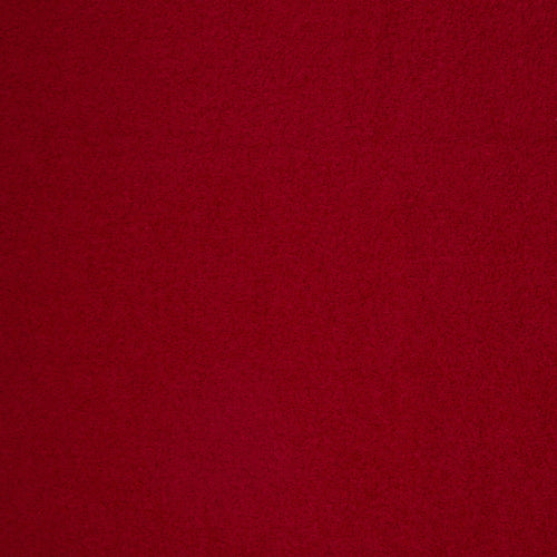 Boiled Merino Wool Plain Red