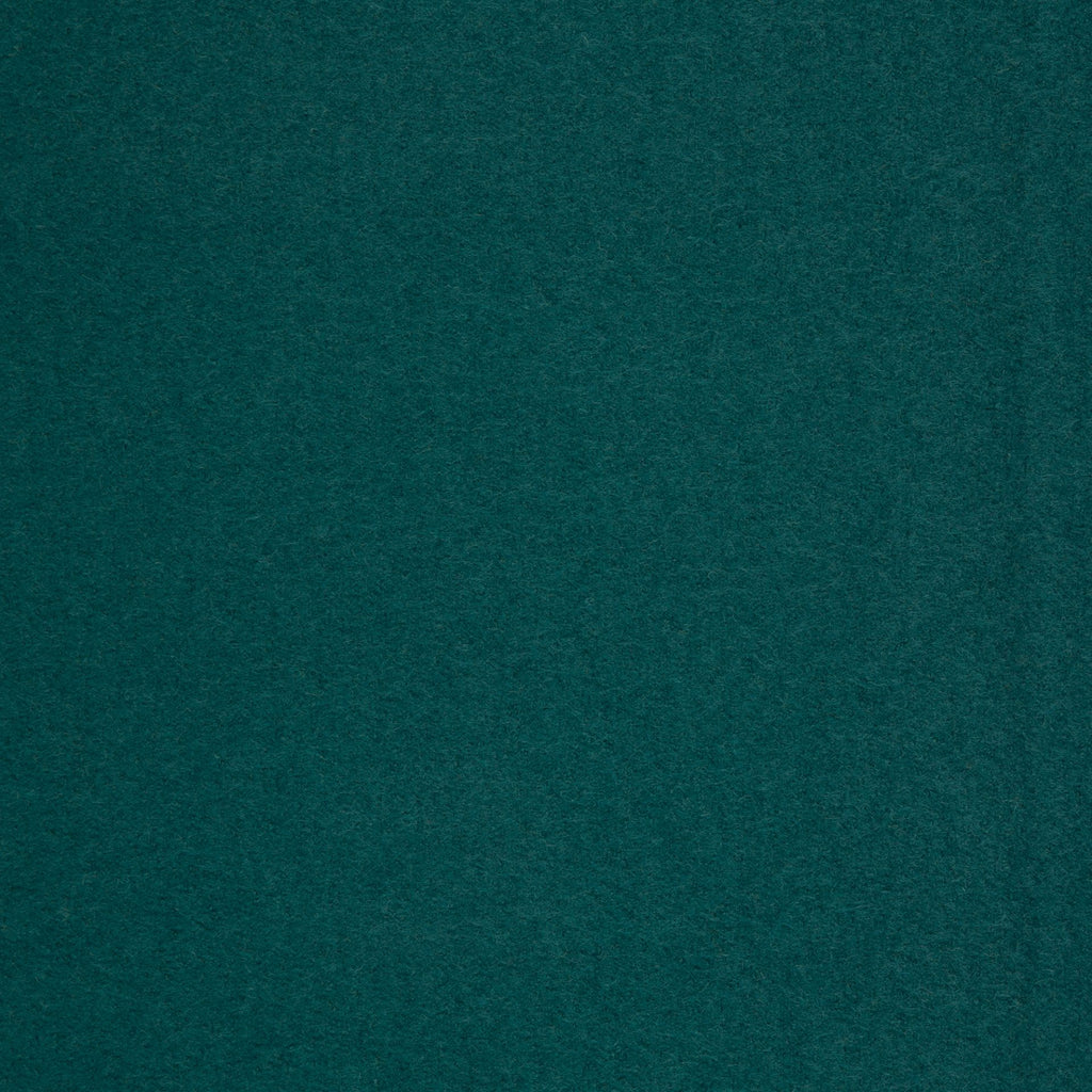 Boiled Merino Wool Plain Teal