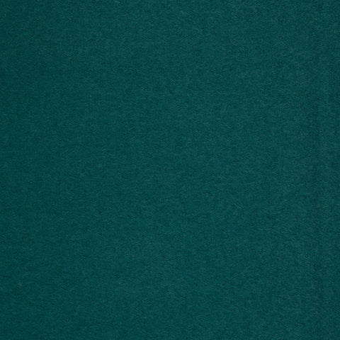 Boiled Merino Wool Plain Teal