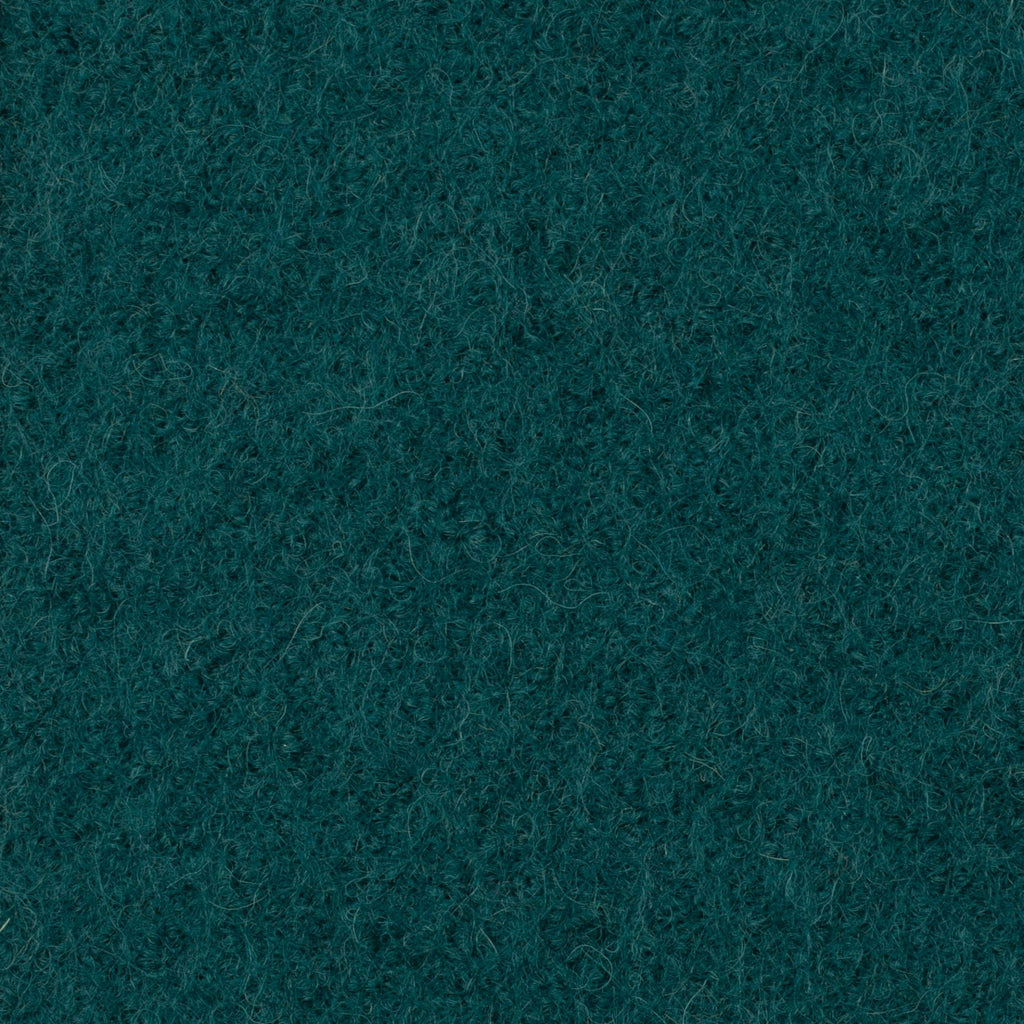Boiled Merino Wool Plain Teal