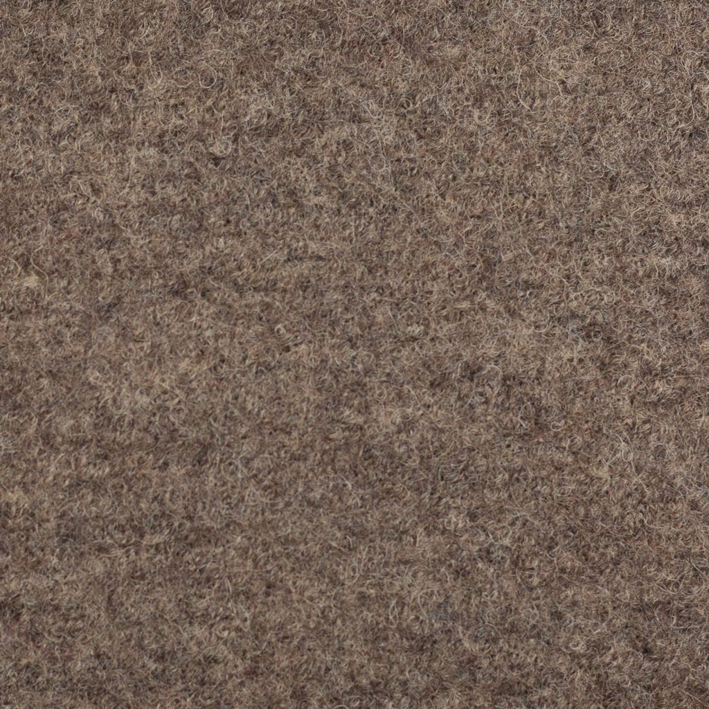 Boiled Merino Wool Melange Beige