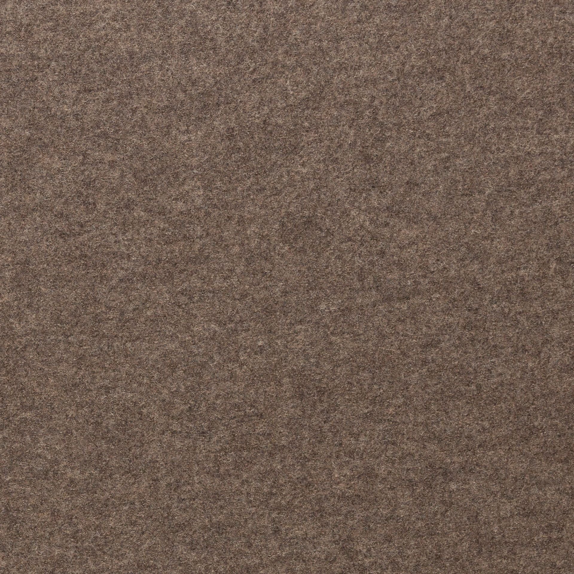 Boiled Merino Wool Melange Beige
