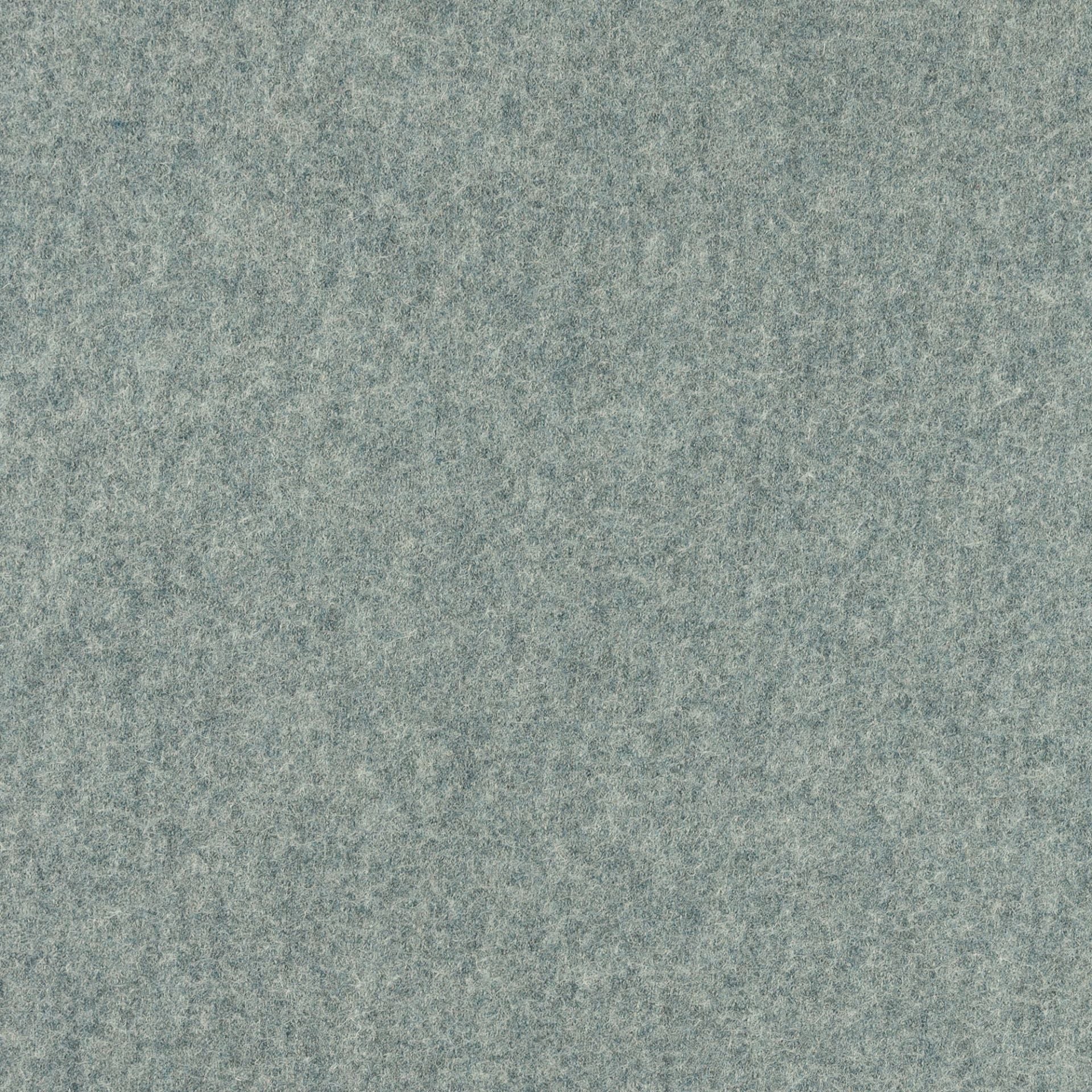 Boiled Merino Wool Melange Mint Green