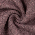 Boiled Merino Wool Melange Rose