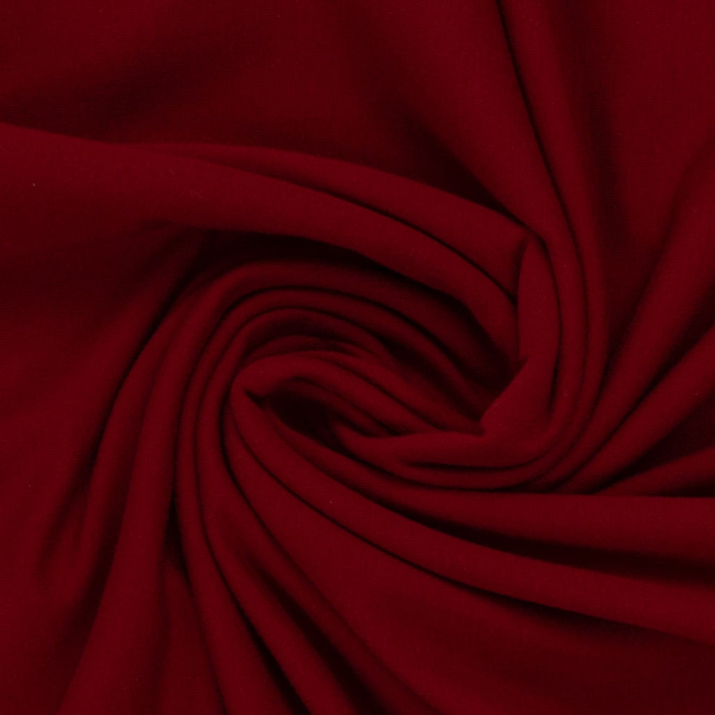 Maike French Terry Plain Red