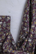 OSKikkä Printed Floral Cotton Poplin Plum