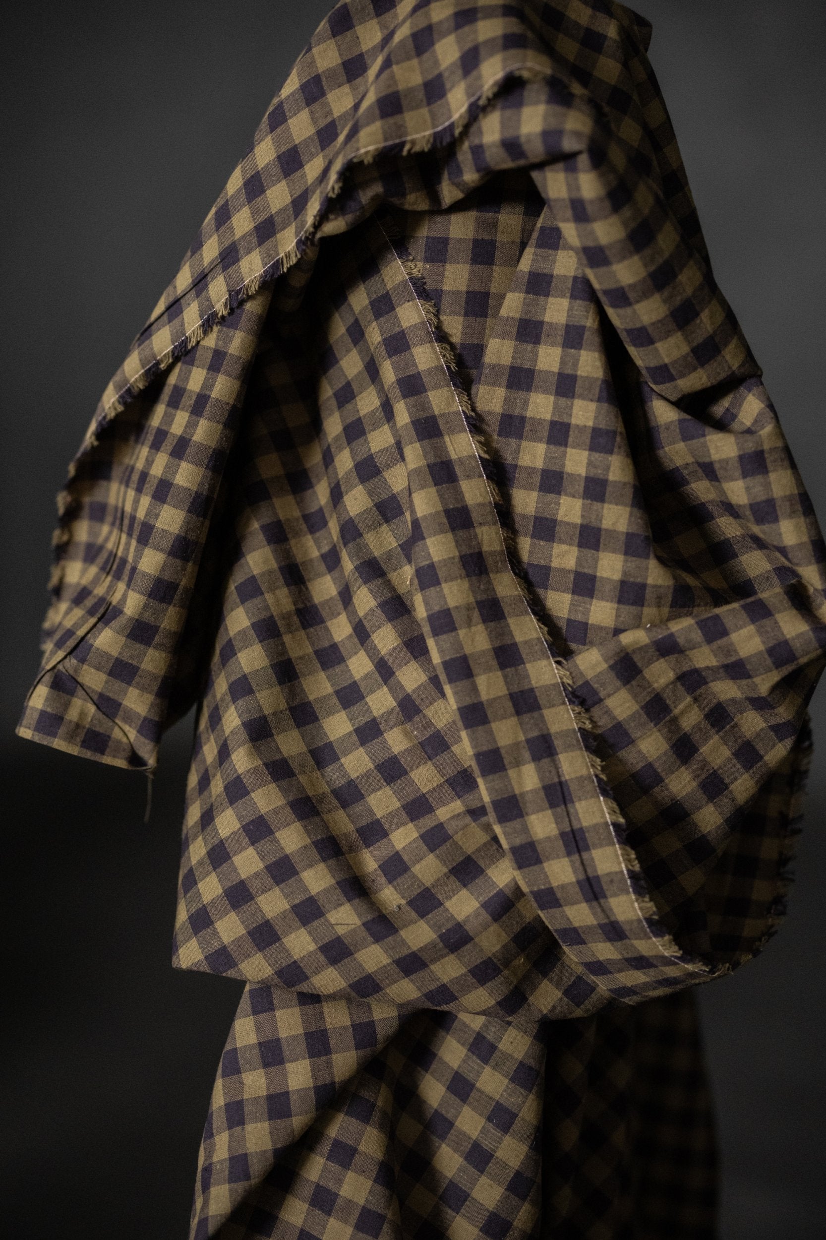 Kinross Organic Cotton/Linen Gingham