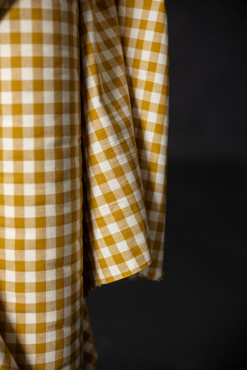 Organic Cotton/Linen Gingham Pippa
