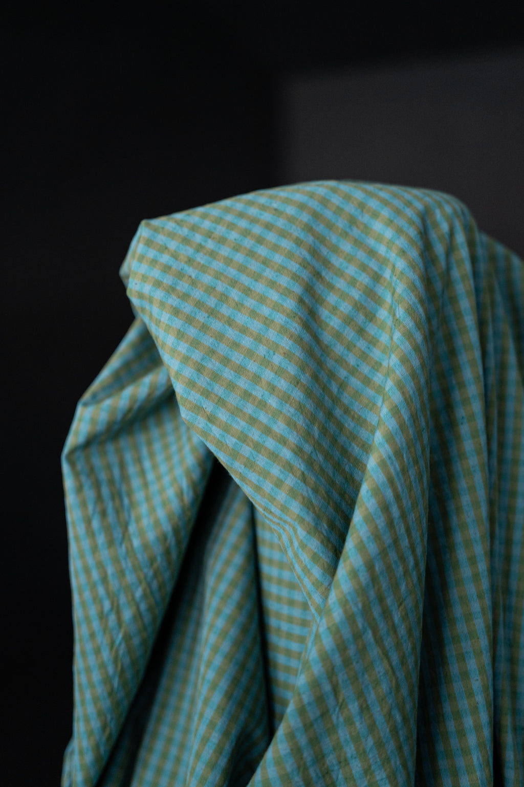 Springwater Organic Cotton/Linen Check