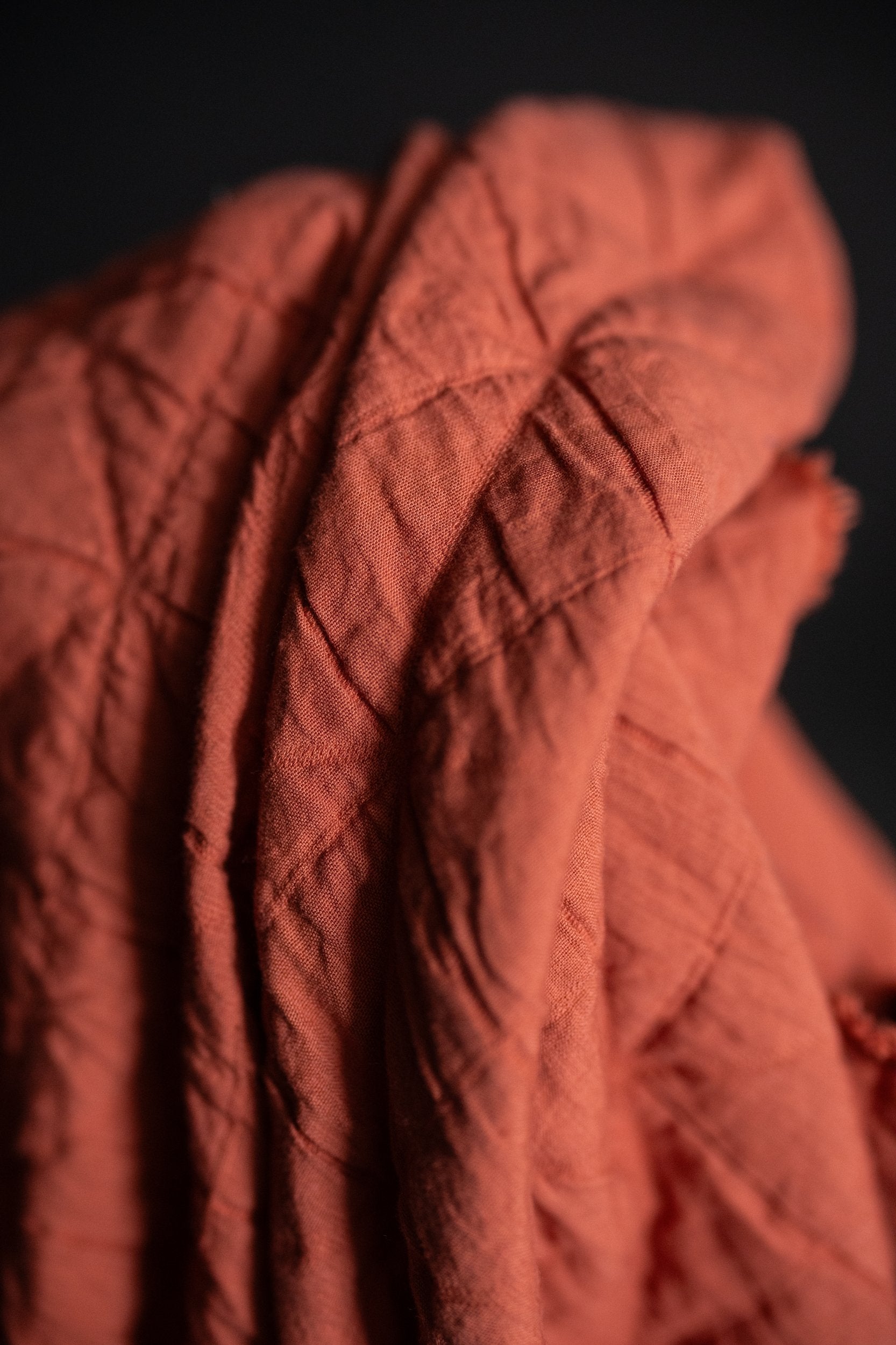 Orange Spritz Quilted Jacquard Cotton