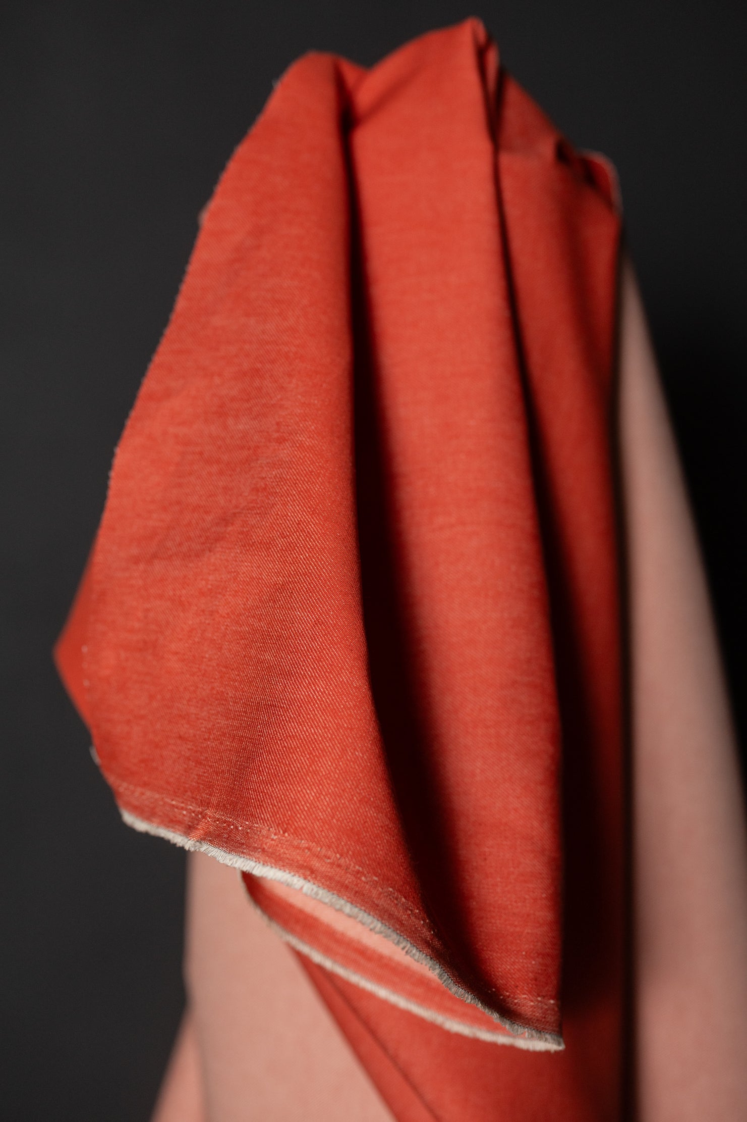 10oz Organic Denim Poppy Red