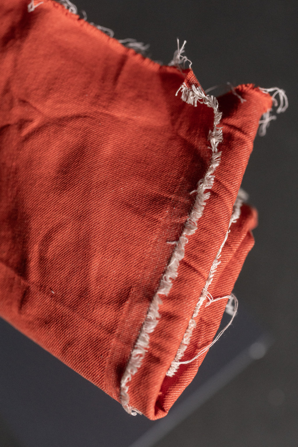 10oz Organic Denim Poppy Red