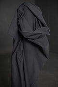 8oz Organic Sanded Twill Black