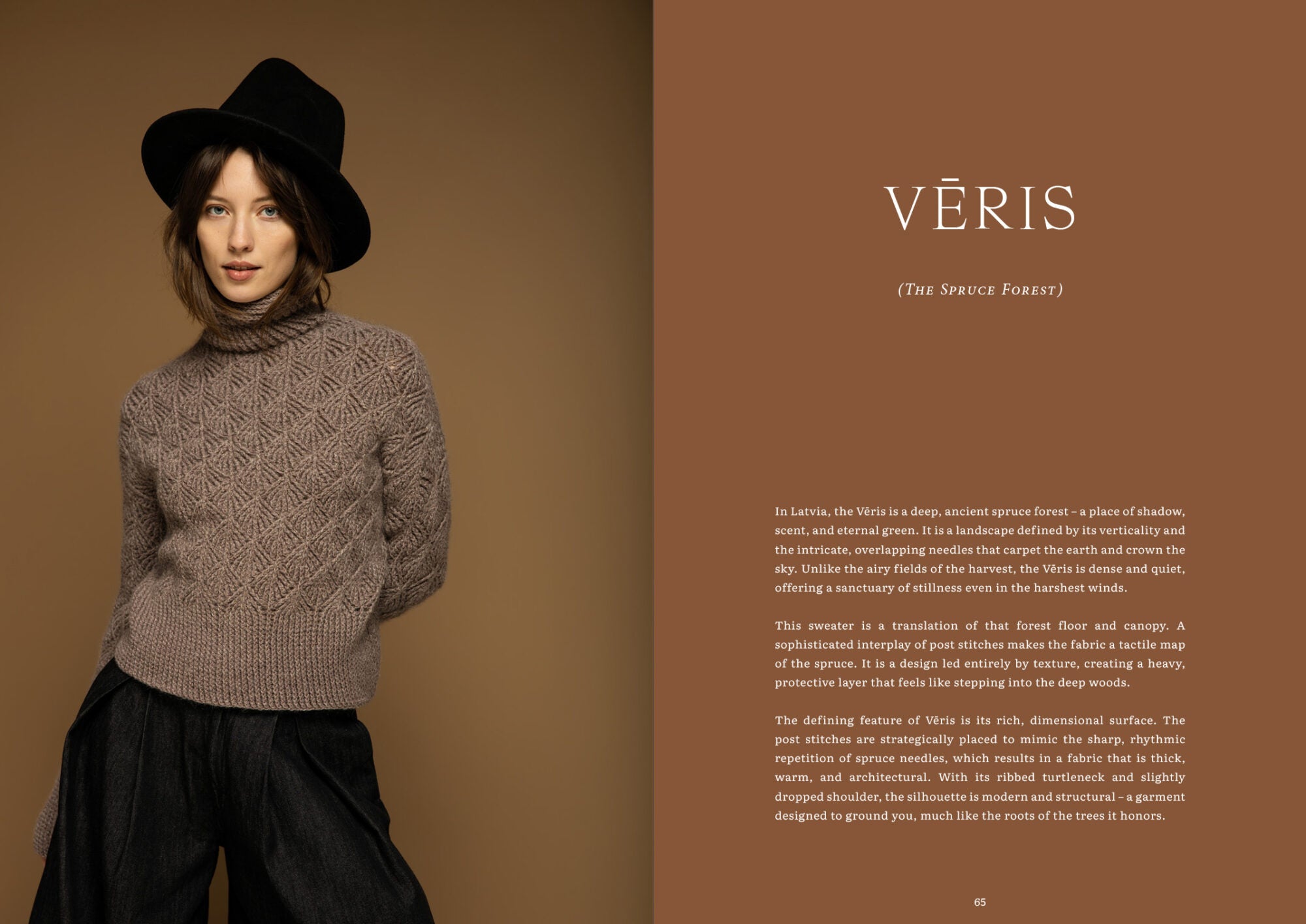 Nordic Textures in Crochet Garments