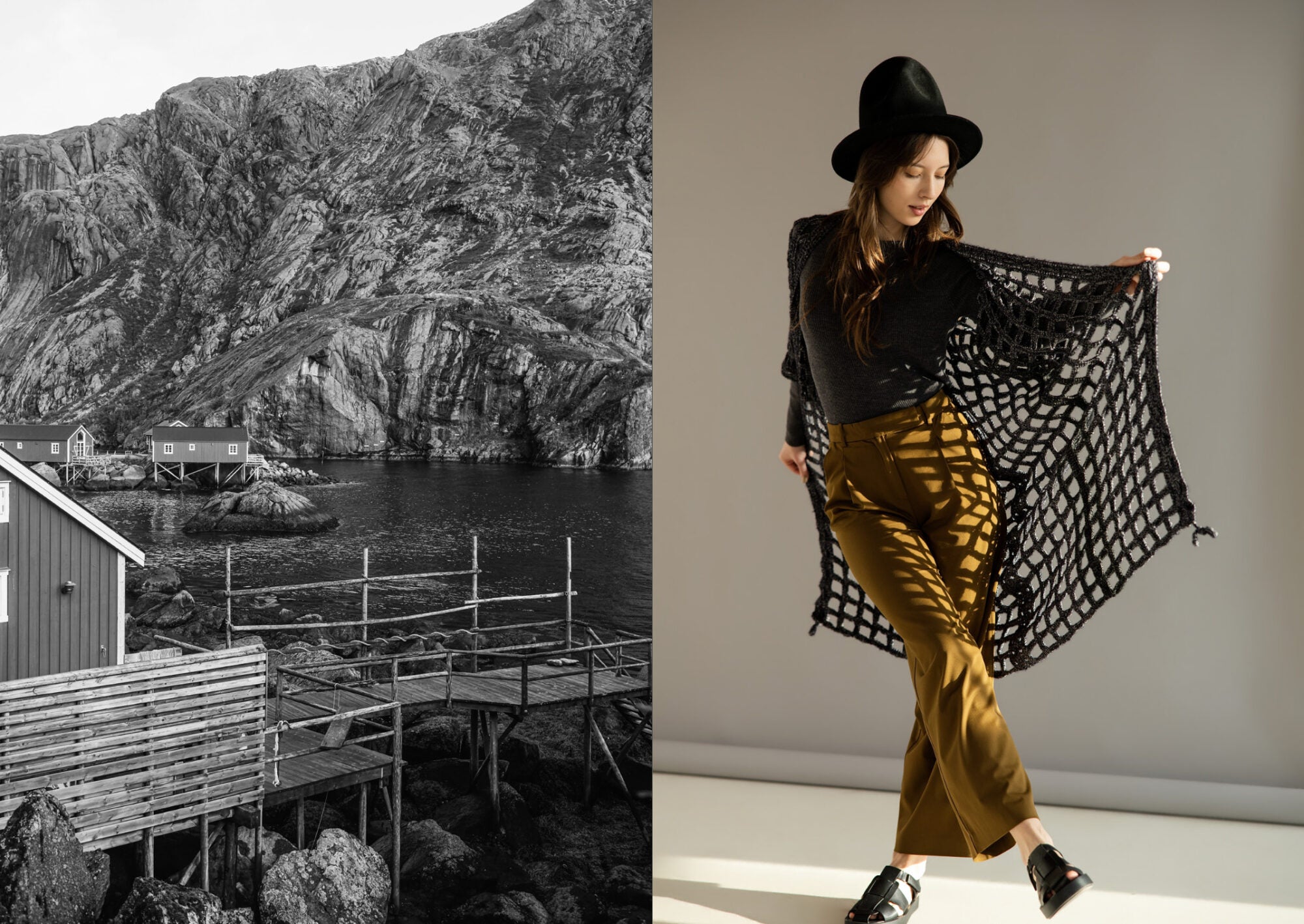 Nordic Textures in Crochet Garments