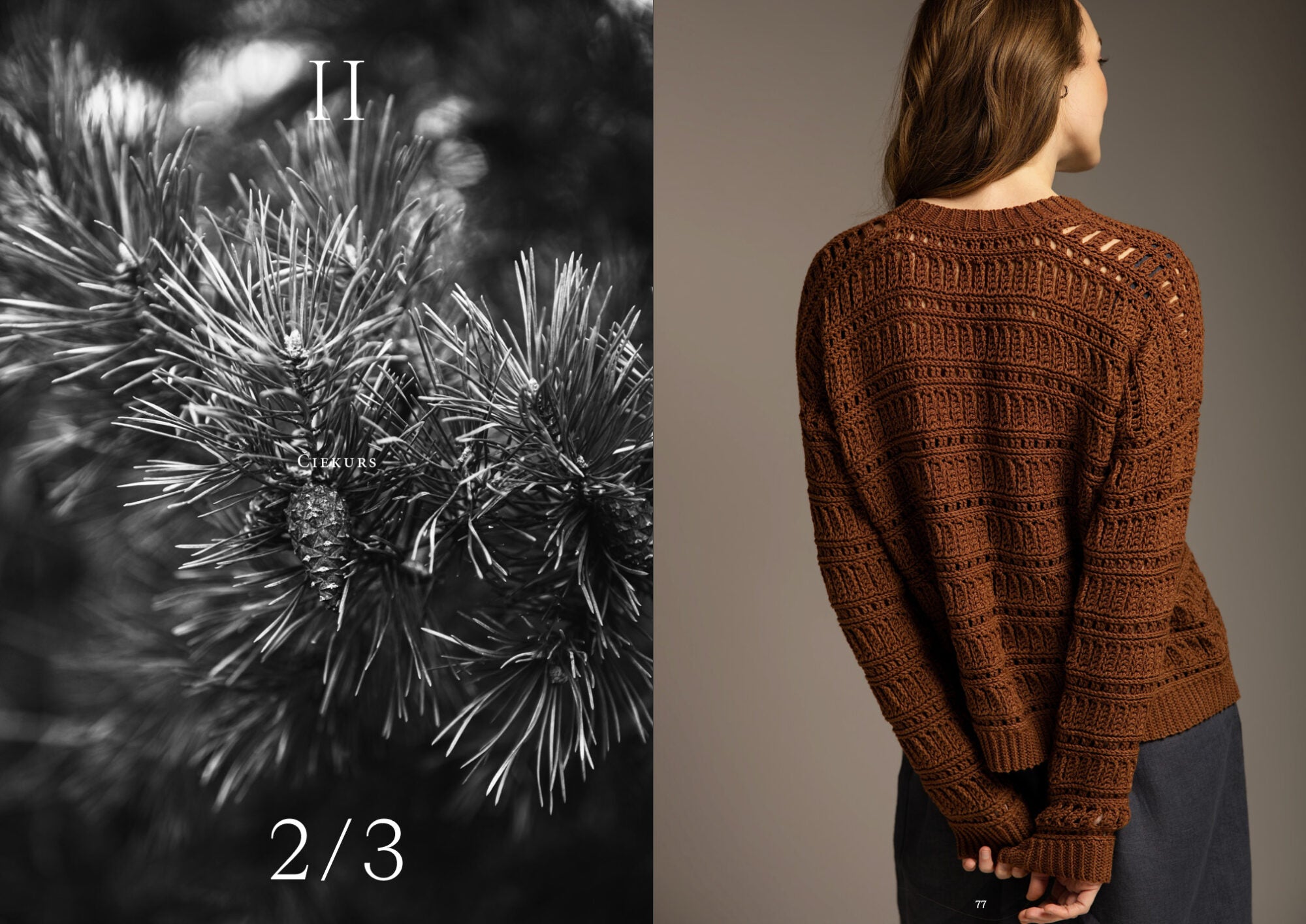 Nordic Textures in Crochet Garments