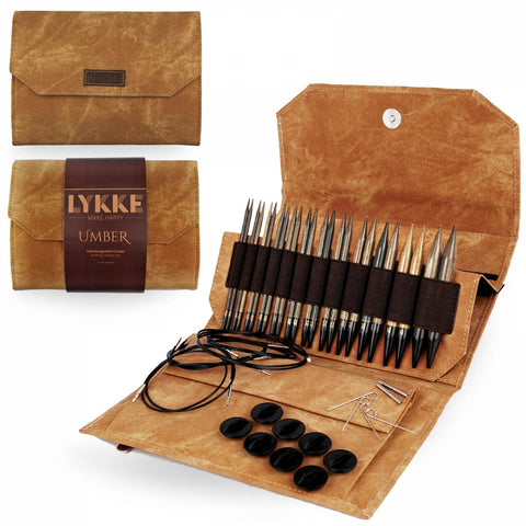 Umber 5" Interchangeable Needle Set - Tan