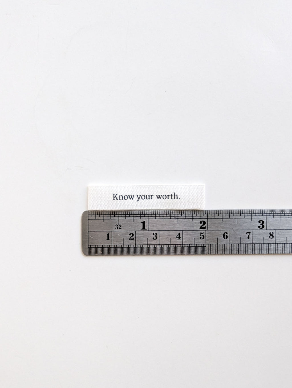 Know Your Worth