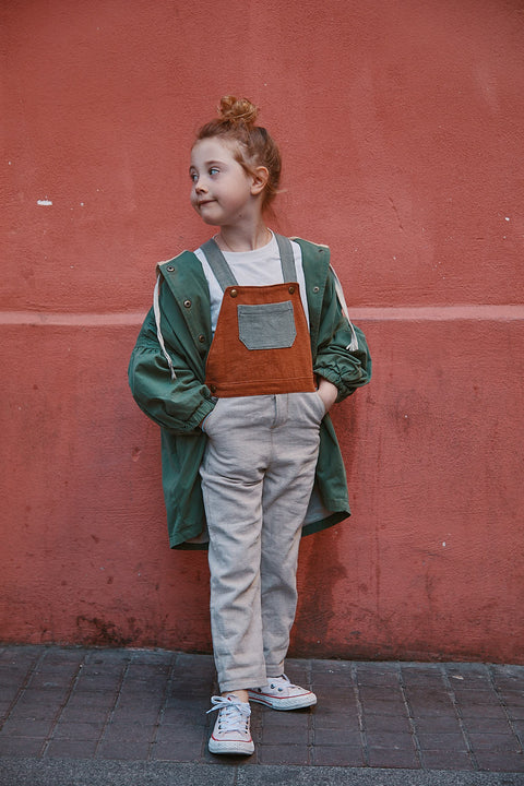 Lyon Kids Overalls — 3-12Y