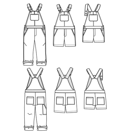 Lyon Kids Overalls — 3-12Y