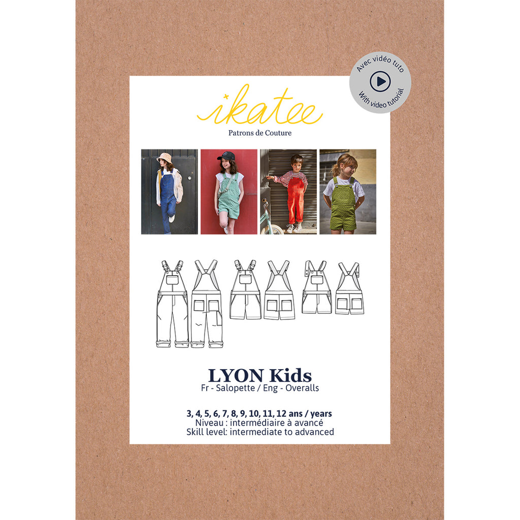 Lyon Kids Overalls — 3-12Y