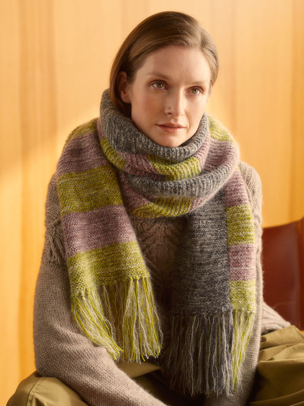 Entwined: Cables, Lace and Knitted Textures