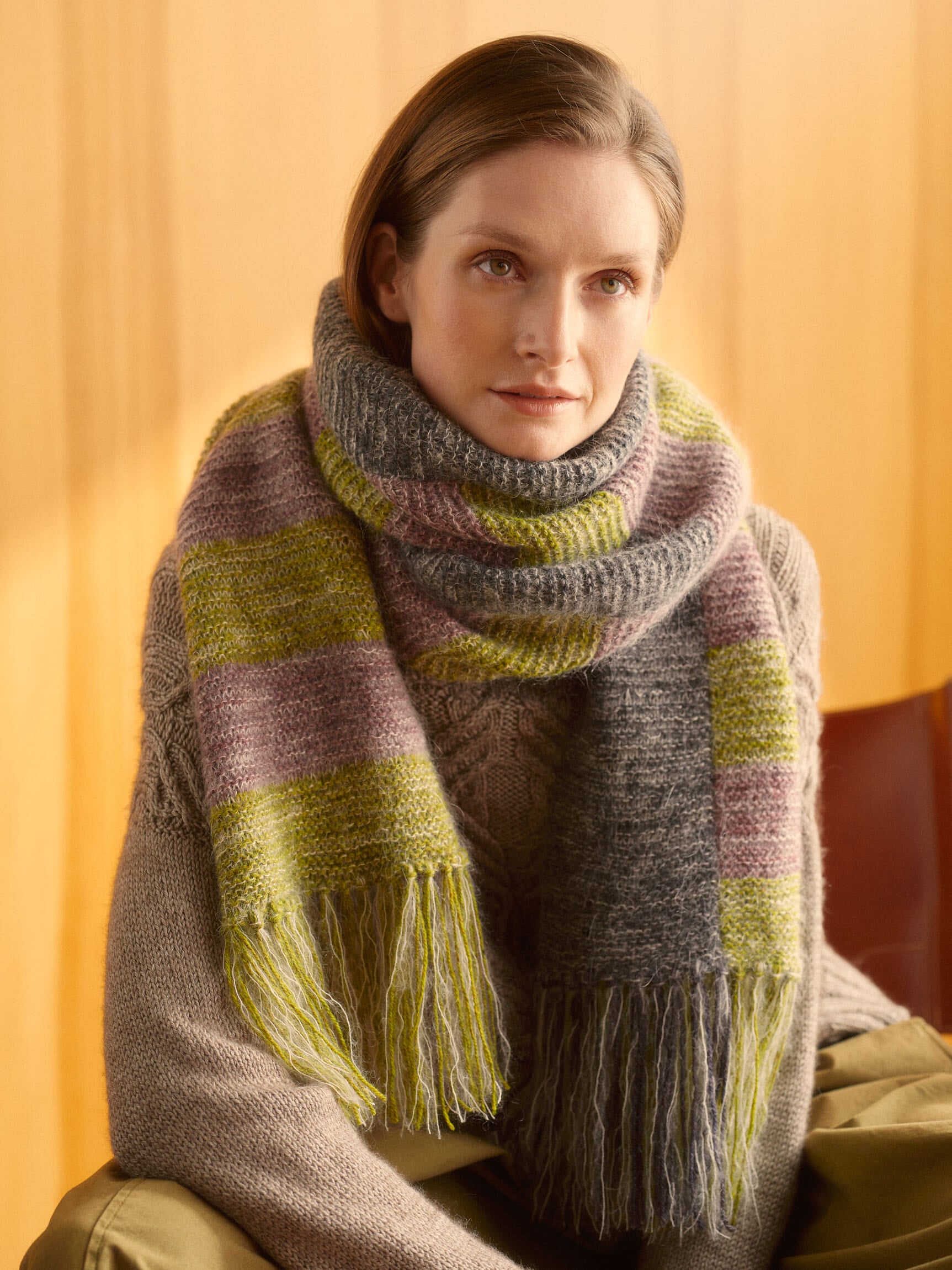 Entwined: Cables, Lace and Knitted Textures
