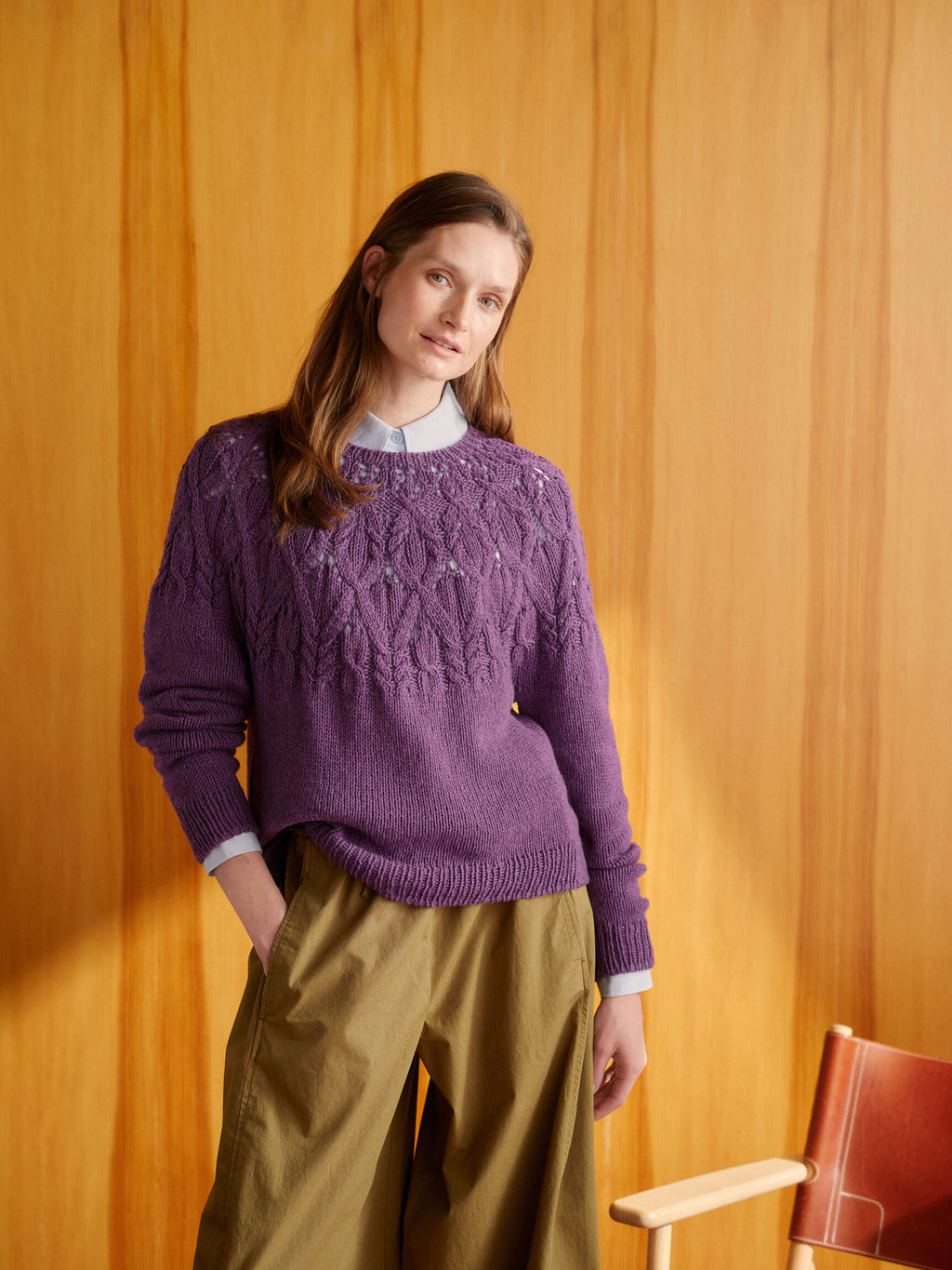 Entwined: Cables, Lace and Knitted Textures