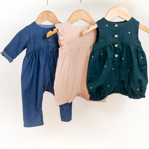 Madrid Jumpsuit/Playsuit - Unisex 6m-4Y