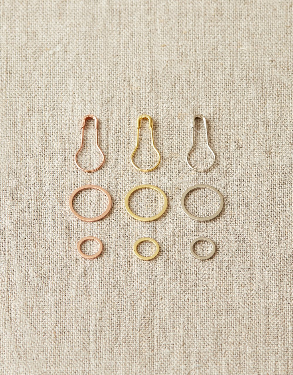 Precious Metal Stitch Markers