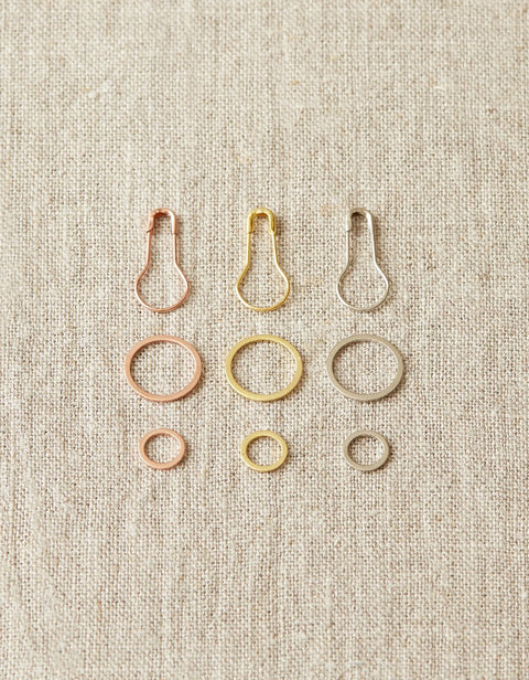 Precious Metal Stitch Markers