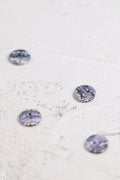 Mottled 2 Hole Purple