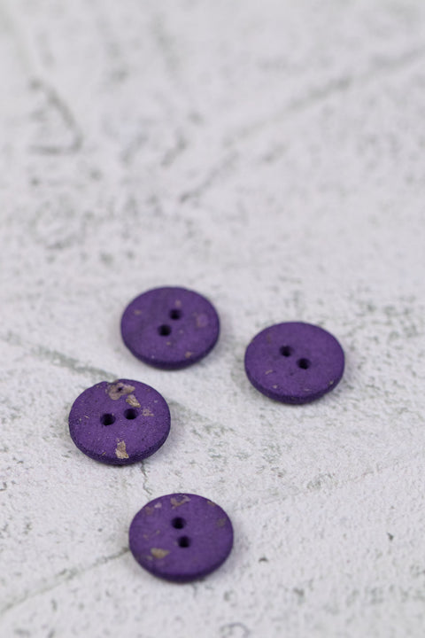Rock Textured Button Purple