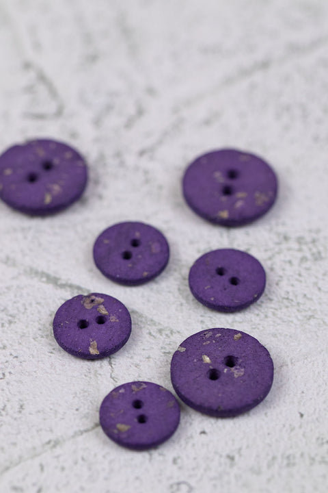 Rock Textured Button Purple