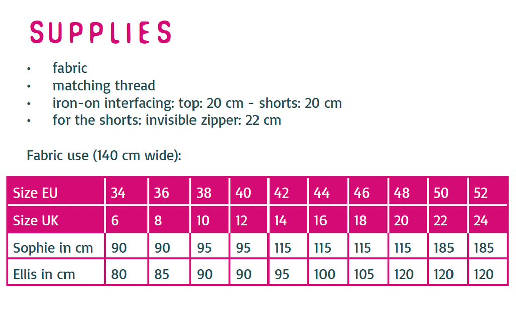 Sophie & Ellis Top & Shorts