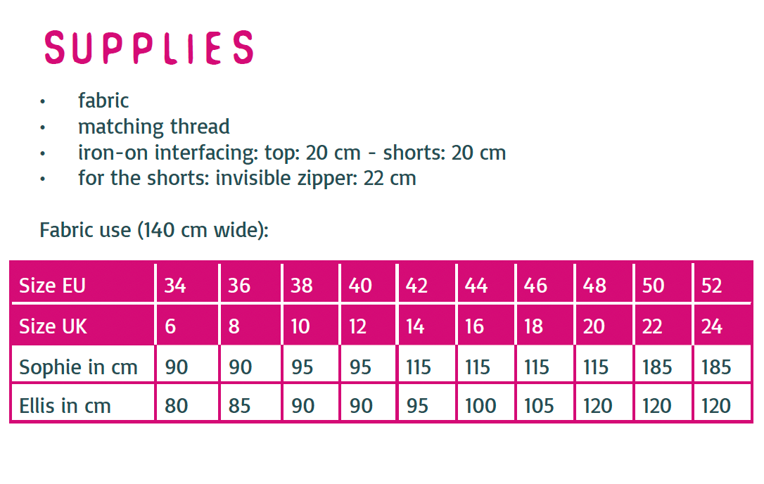 Sophie & Ellis Top & Shorts