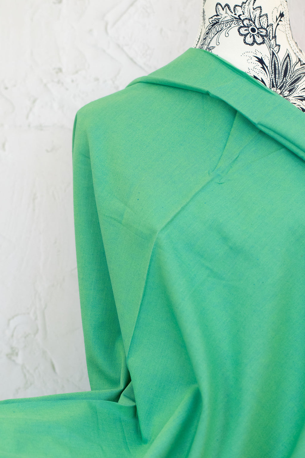 Artisan Cotton Solid by Another Point of View Green Blue