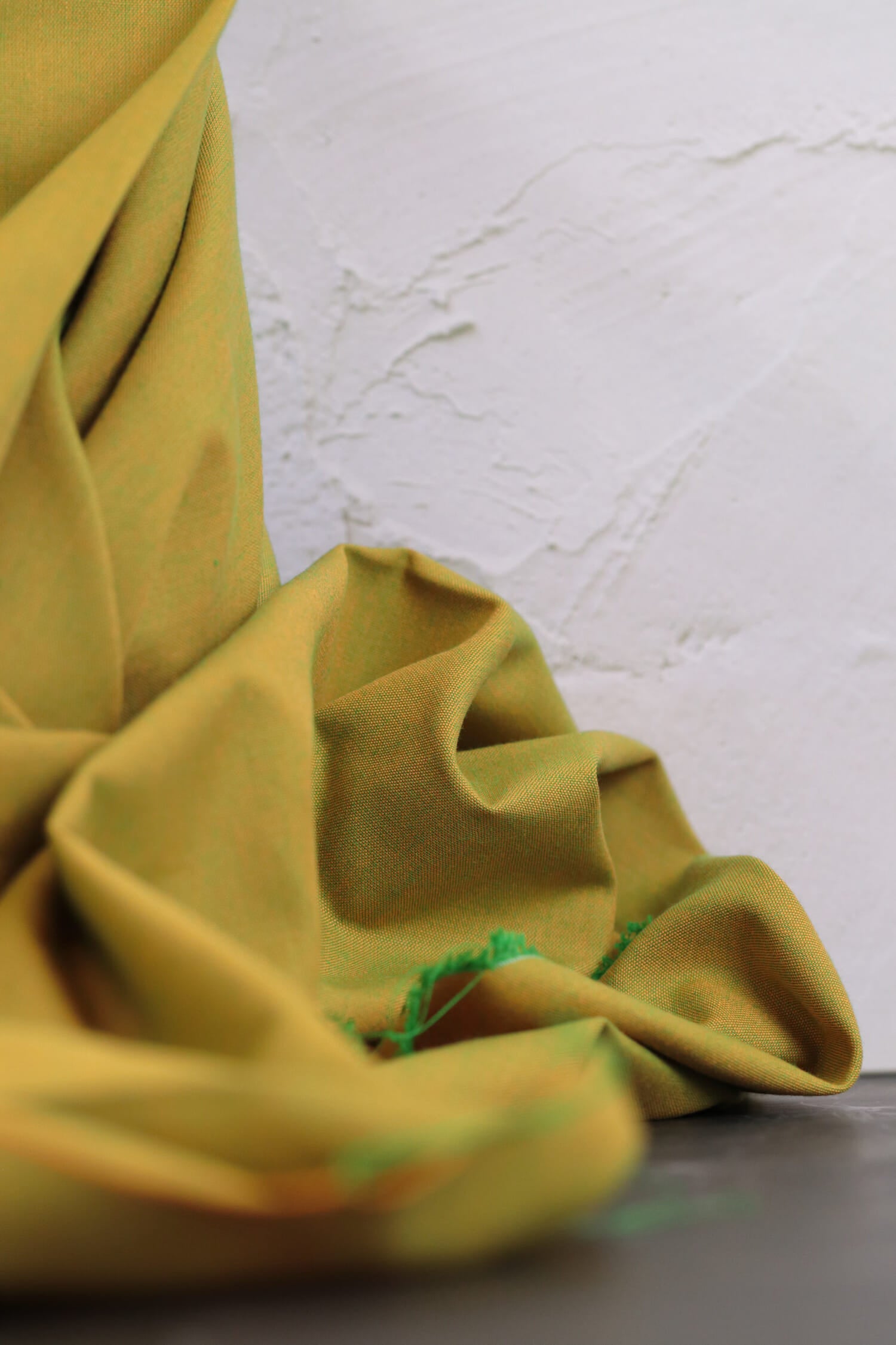 Artisan Cotton Solid by Another Point of View Green/Cheddar