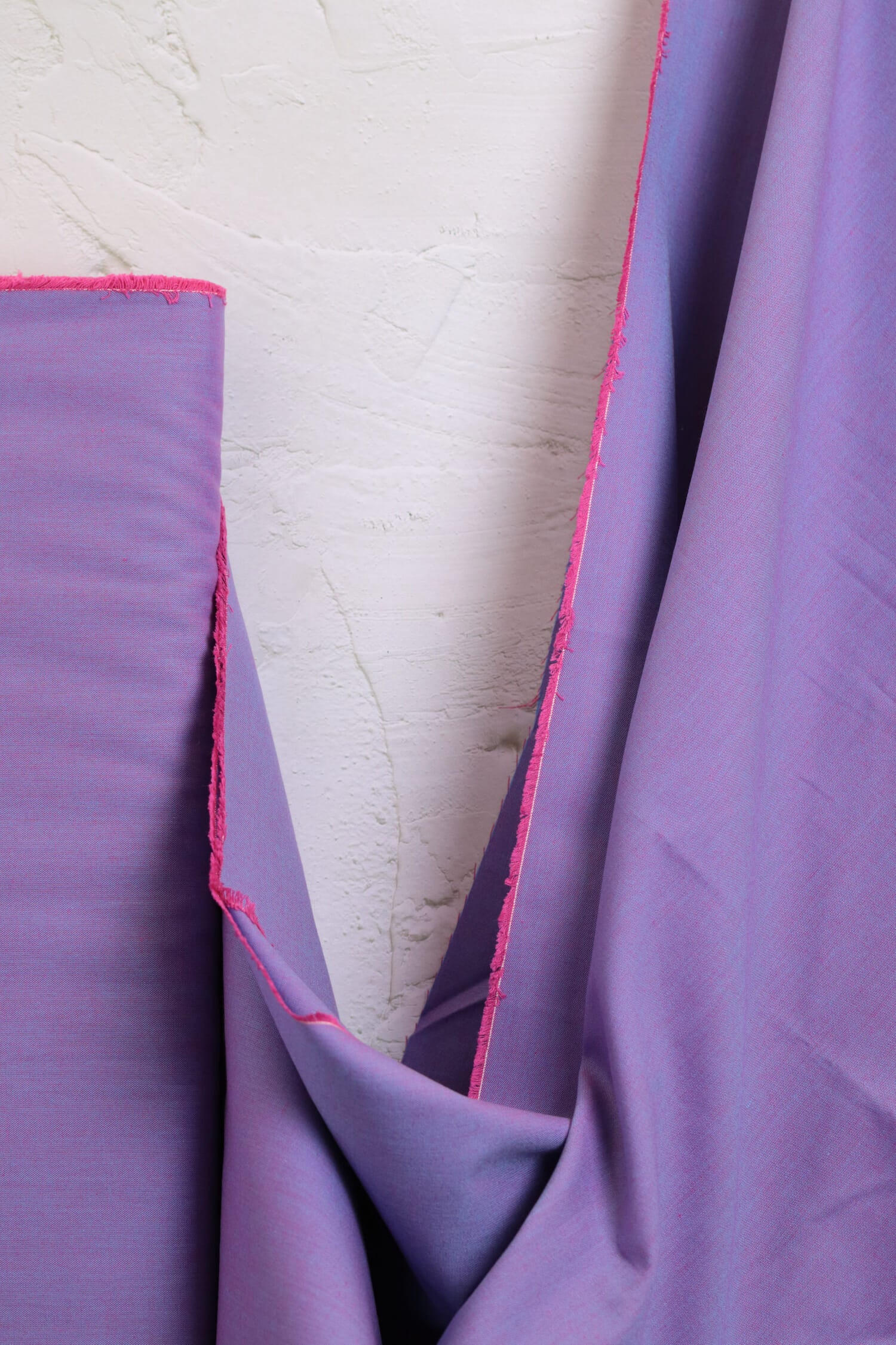 Artisan Cotton Solid by Another Point of View Azure/Magenta – House of ...
