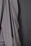 Bella Yarn Dyed Cotton Jersey Light/Dark Grey