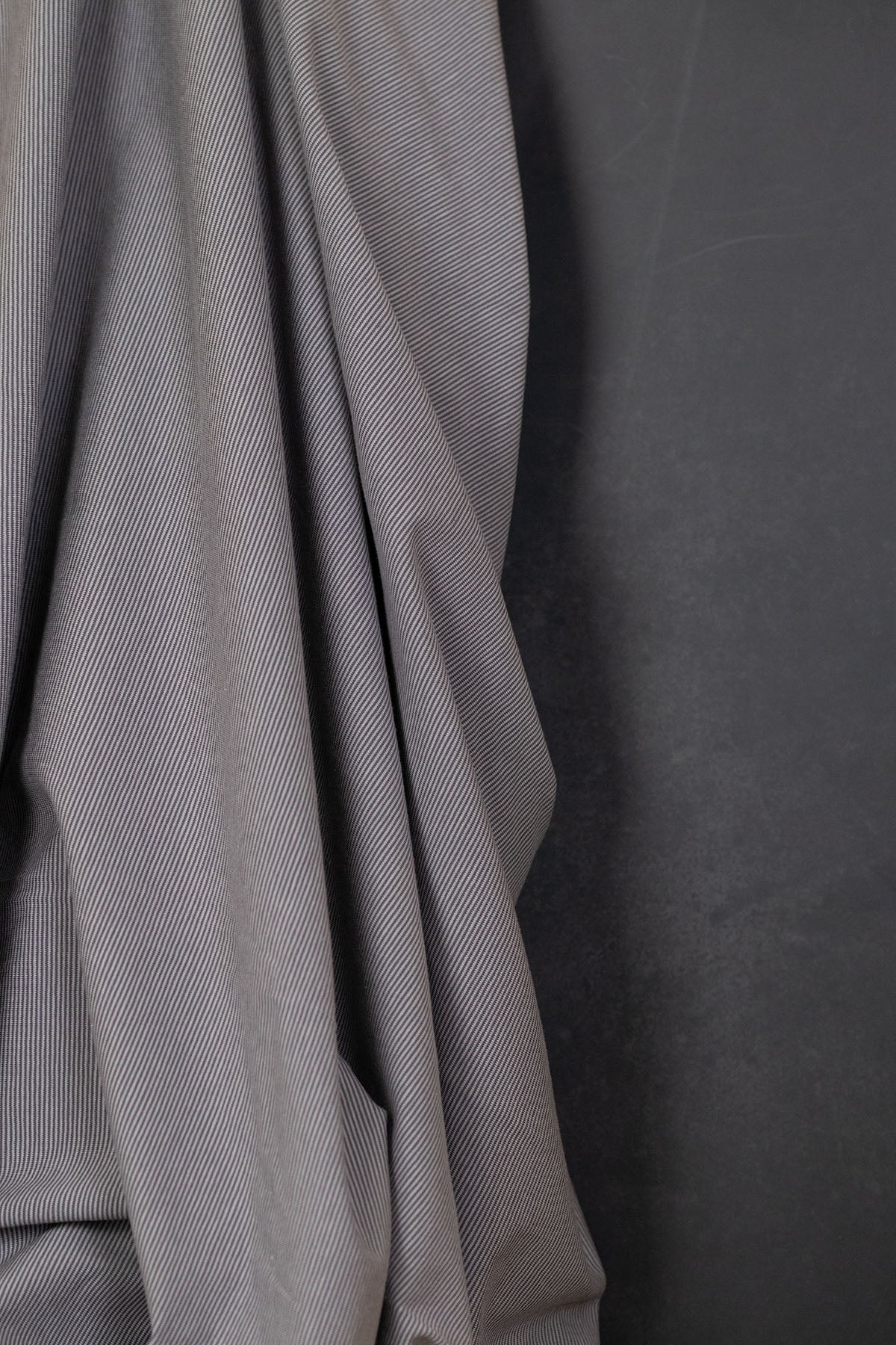 Bella Yarn Dyed Cotton Jersey Light/Dark Grey