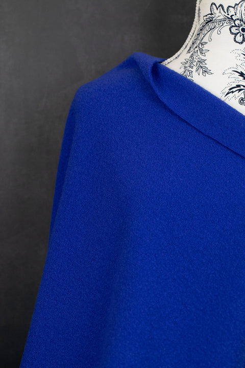 Boiled Wool Cornflower Blue