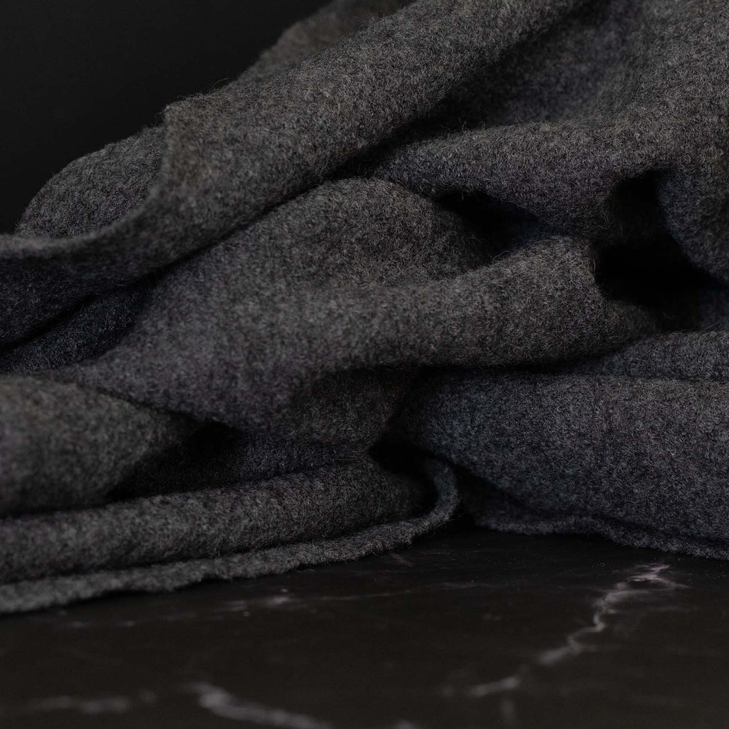 Boiled Wool Dark Grey (Remnant)