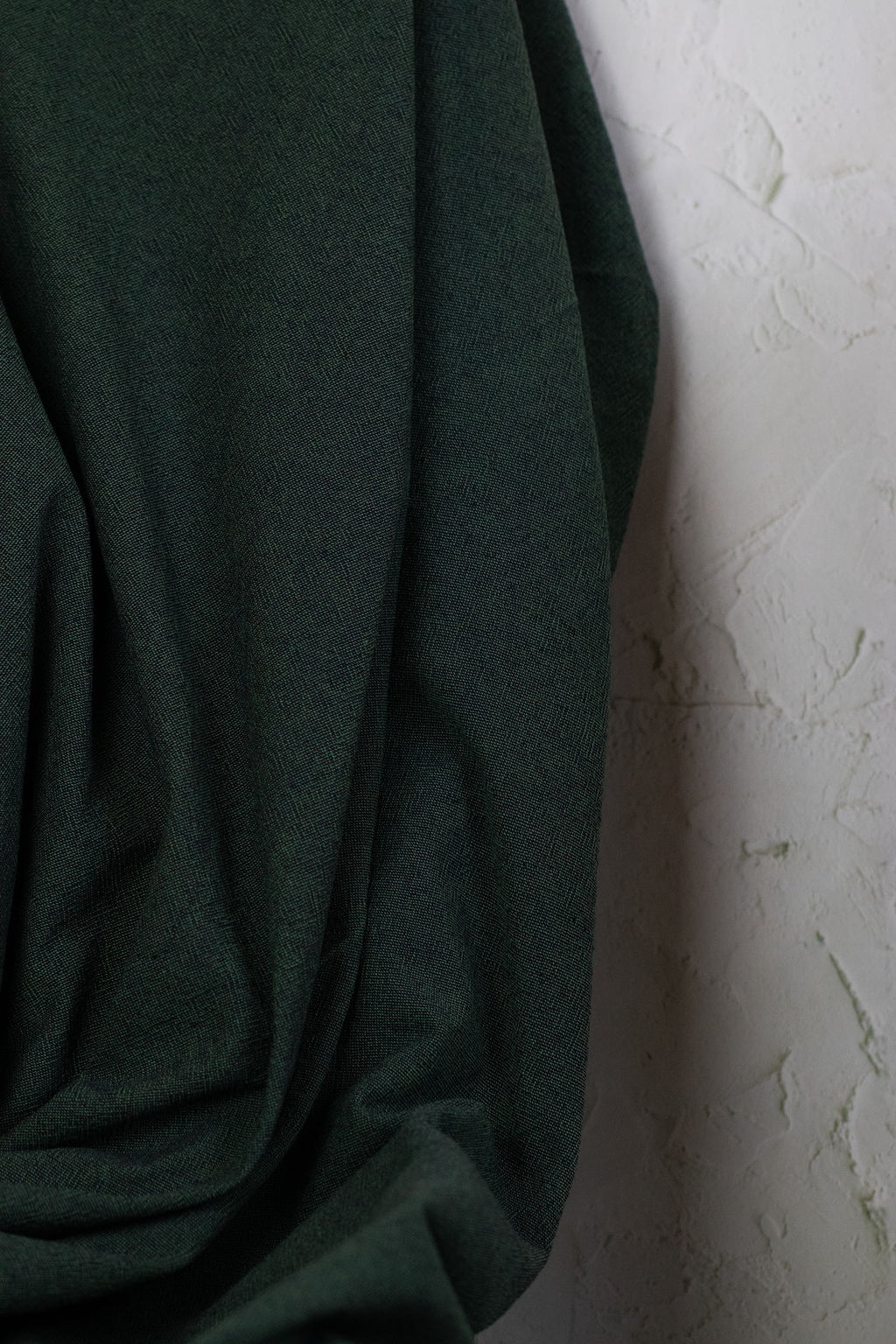 Textured Yarn-Dyed Cotton Twill Teal