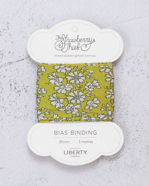 Bias Binding - Liberty Capel Chartreuse