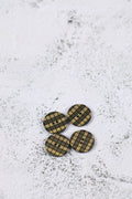 Check 2 Hole Black/Gold