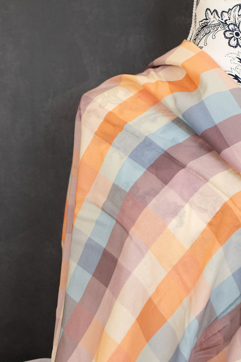 Color Blocks Haze in Rayon